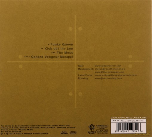 Black Mirrors: Funky Queen [CD]