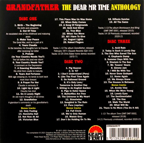Dear Mr. Time: Grandfather - The Dear.. [3CD]