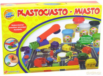 BRIMAREX Plastociasto zest. miasto ED-184 [ZABAWKA]