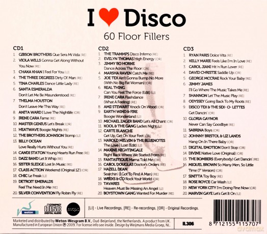 I Love Disco -3cdbox- [CD]