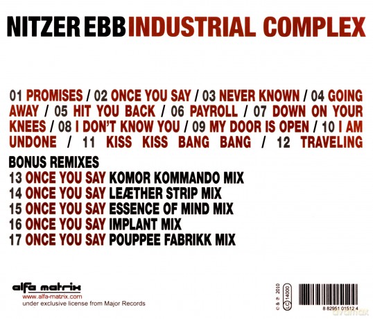 Nitzer Ebb: Industrial Complex -Spec- [CD]