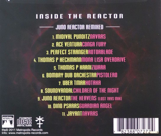 Juno Reactor: Inside the Reactor [CD]