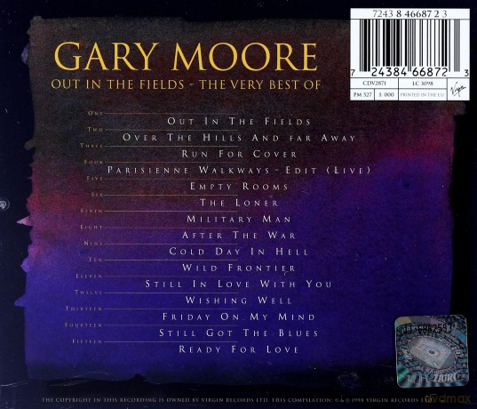 Gary Moore: Out In The Fields - The Very Best Of [CD]
