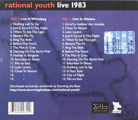 Rational Youth: Live 1983 [2CD]