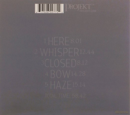 Steve Roach: Low Volume Music [CD]