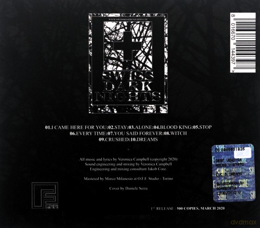 Death Loves Veronica: Lucid Dreams [CD]