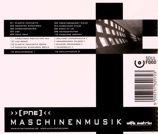 Plastic Noise Experience: Maschinenmusik [CD]