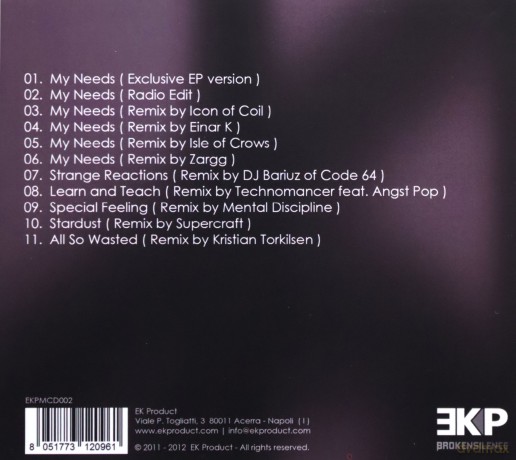 Spektralized: My Needs [CD]