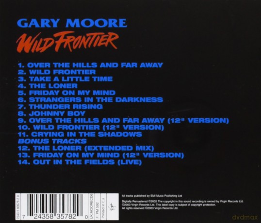 Gary Moore: Wild Frontier (Remastered) [CD]
