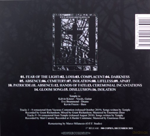 Temple: Past Laments [CD]