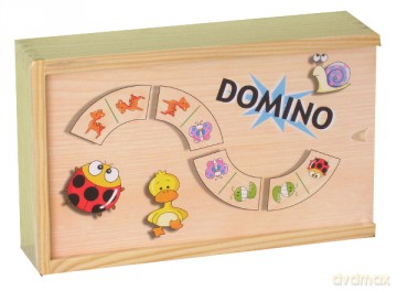 BRIMAREX Drewniane Domino ZD-741-6089 [ZABAWKA]