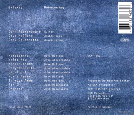 Gateway: Homecoming [CD]