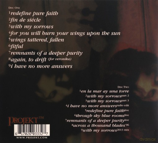 Black Tape For A Blue Girl: Remnants Of A Deeper Purity [2CD]