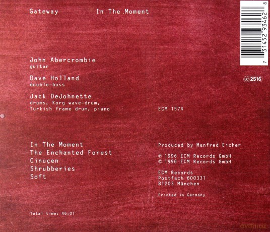 Gateway: In The Moment [CD]