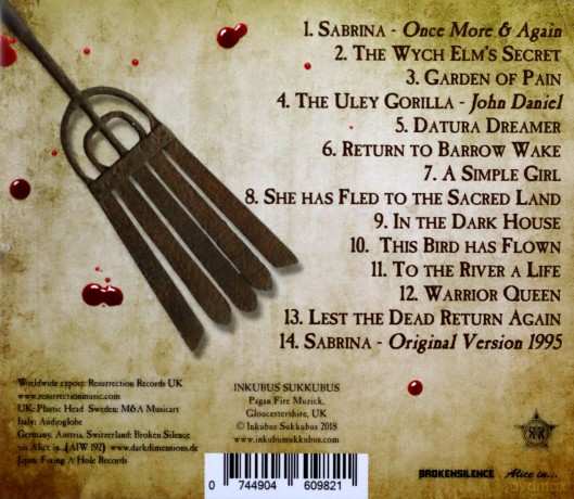 Inkubus Sukkubus: Sabrina Godess Of The.. [CD]