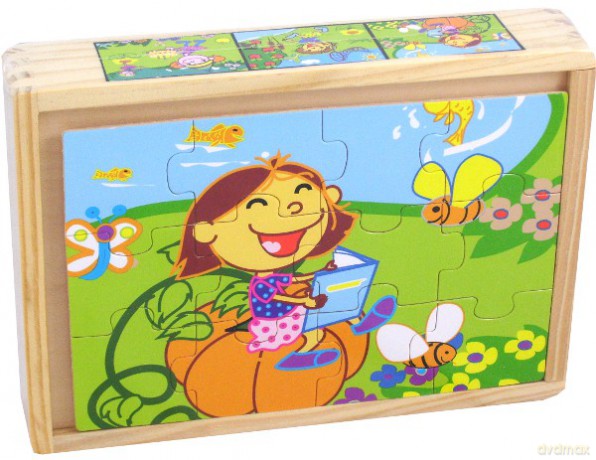 BRIMAREX DREWNIANE PUZZLE ZABAWY ZD-814-5177 [ZABAWKA]