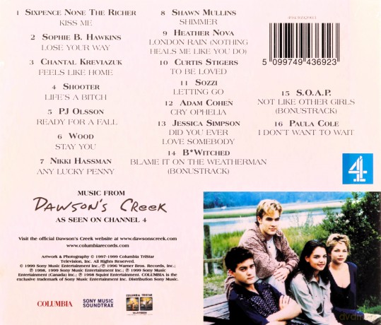 Songs From Dawson's Creek [CD]