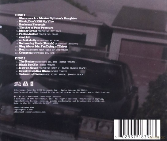 Kendrick Lamar: Good Kid, M.A.A.D City (DeLuxe) [2CD]