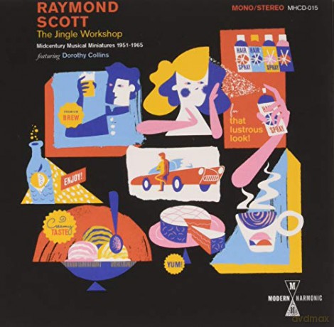 Raymond Scott: The Jingle Workshop: Midcentury Musical Miniatures 1951-1965 [2CD]