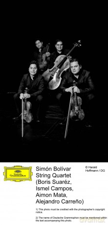 Simon Bolivar String Quartet: Ginastera, Dvorak, Shostakovich [CD]