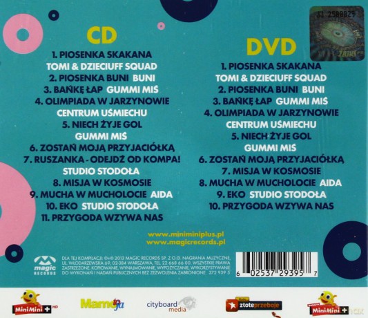 Mini Mini Przeboje Rybki Vol.3 [CD]+[DVD]