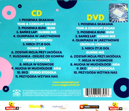 Mini Mini Przeboje Rybki Vol.3 [CD]+[DVD]