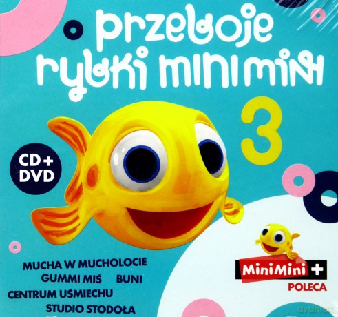 Mini Mini Przeboje Rybki Vol.3 [CD]+[DVD]