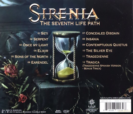 Sirenia: The Seventh Life Path [CD]