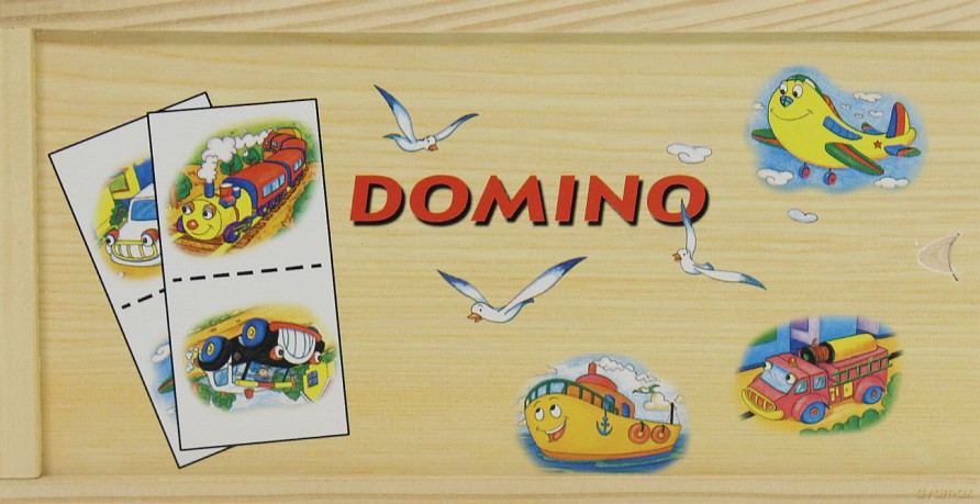 BRIMAREX Domino drewniane obrazkowe ZD-298 [ZABAWKA]