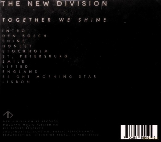 New Division: Together We Shine [CD]