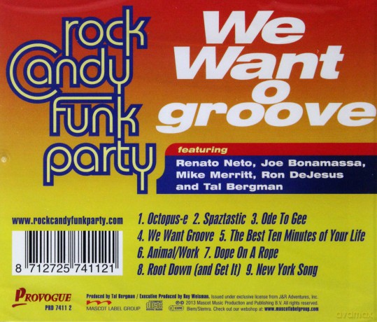 Rock Candy Funk Party: We Want Groove [CD]+[DVD]