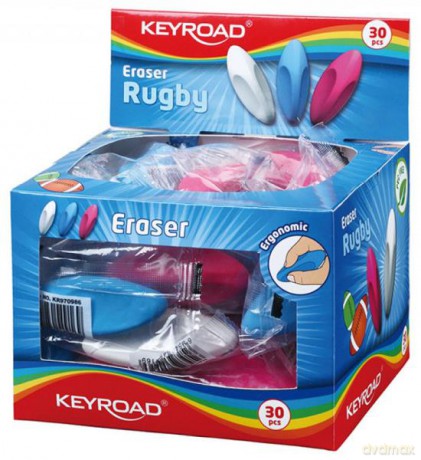 Gumka do ścierania KEYROAD Rugby, mix
