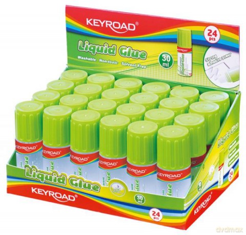 Klej w płynie KEYROAD z gąbczastą koncówką 30ml