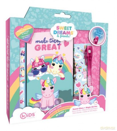 Pamiętnik z magicznym długopisem Sweet Dreams KL11537 Kids Euroswan