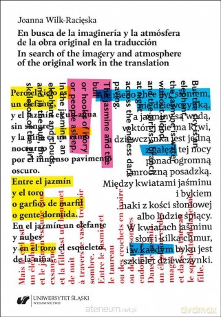 En busca de la imaginera y la atmósfera de la obra original en la traduccion - Joanna Wilk-Racięska [KSIĄŻKA]