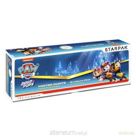Farby plakatowe 20ml 12 kolorów