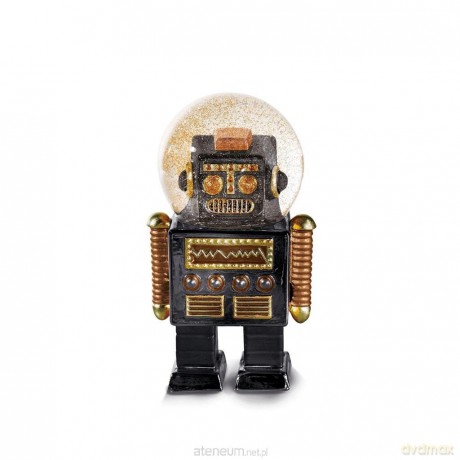 Kula śnieżna - robot czarny