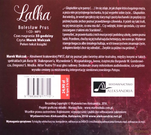 Lalka Audiobook - Bolesław Prus [AUDIOBOOK]