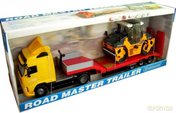 BRIMAREX SAM. VOLVO Z WALCEM DROGOWYM SN-844 [ZABAWKA]