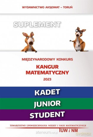 Matematyka z wesołym kangurem Kadet/Junior/Student [KSIĄŻKA]