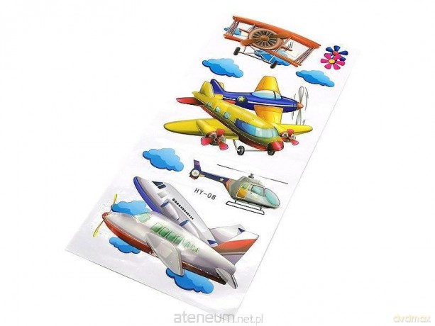 Naklejki 3D na ścianę - pojazdy