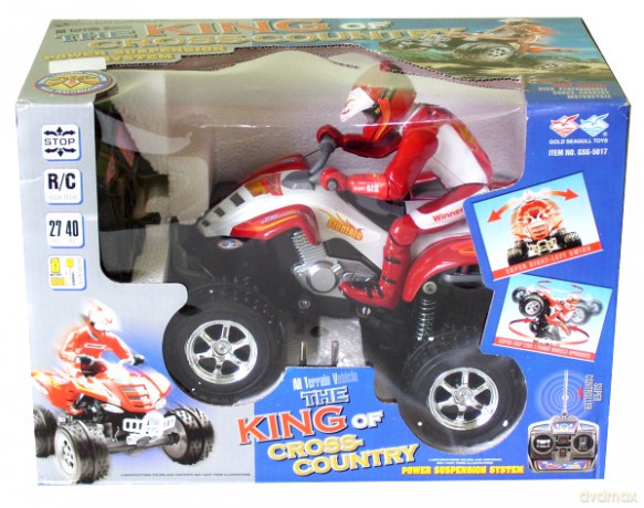 BRIMAREX QUAD TAŃCZĄCY, RADIOŁADOWARKA SR-289 [ZABAWKA]