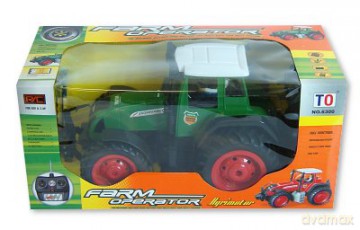 BRIMAREX TRAKTOR NA RADIO; ŁADOWARK SR-317 [ZABAWKA]