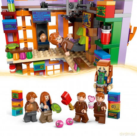 LEGO Harry Potter Ulica Pokątna: Magiczne dowcipy Weasleyów (76422) [KLOCKI]