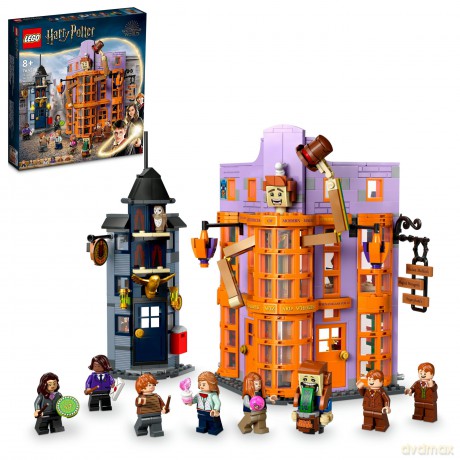 LEGO Harry Potter Ulica Pokątna: Magiczne dowcipy Weasleyów (76422) [KLOCKI]