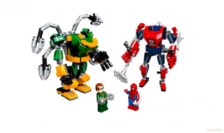 LEGO Super Heroes Bitwa mechów Spider-Mana i Doktora Octopusa (76198) [KLOCKI]