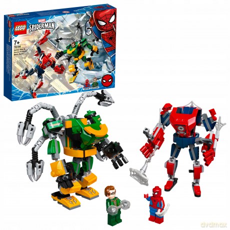 LEGO Super Heroes Bitwa mechów Spider-Mana i Doktora Octopusa (76198) [KLOCKI]