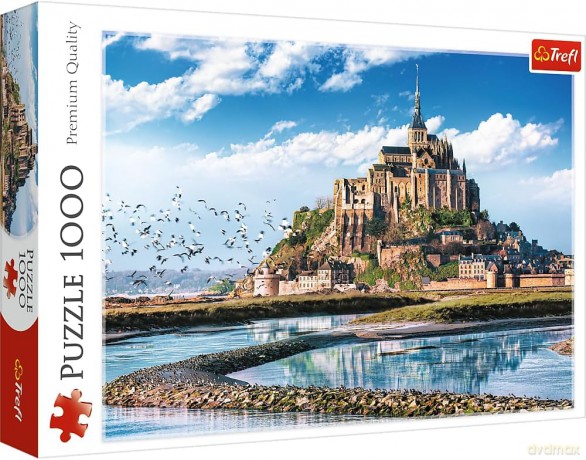 TREFL 1000 el. elementów Mont Saint - Michel Francja [PUZZLE]