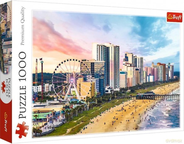 TREFL 1000 el. elementów Plaża Myrtle Kalifornia USA [PUZZLE]