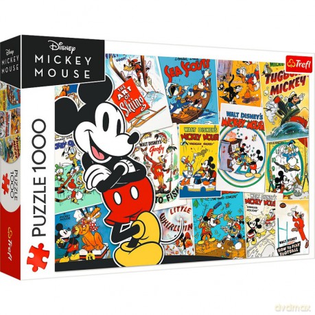 TREFL 1000 el. elementów W świecie Mikiego Myszka Mickey [PUZZLE]